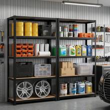 Utility Shelves - Black - View 1