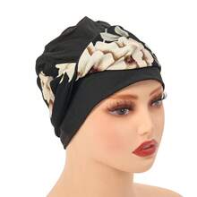 1pc New European & American Fashion Street Style Printed Headscarf Hat Twisted Headband Cap Floral Headwrap - Multicolor - View 6