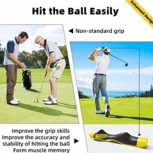 Golf Grip Trainer - For Golf Swing Technique Grip Training, Designed To Strengthen Correct Grip Skills, Improve Swing Skills And Accuracy - Multicolor - View 6