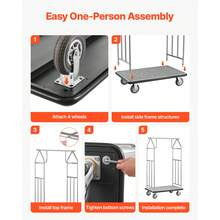 Travel Carts - Silver - View 7