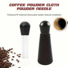 Circular Coffee Distribution Needle, Italian Espresso Distribution Needle, 304 Stainless Steel Needle, Coffee Powder Even Distribution Tool, Special Tool Suitable For Restaurant, Home, Casual Bar, Cafe, Coffee Needle Distribution Stirrer, Used For Even Distribution - Multicolor - View 8