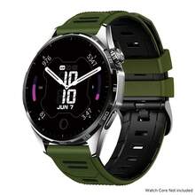 22mm Silicone Strap Compatible With Huawei GT 6/5/4 Pro 46mm Sport Band For Venu 4 45mm Forerunner 265 255 570 47mm Vivoactive4 Strap - 22mm - View 17