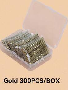 150pcs Solid Color Straight Bob Hair Clips, Suitable For Daily Use And Perming/Dyeing, Summer Beach Travel Essential, Halloween Gold Hair Accessories - Black - View 26