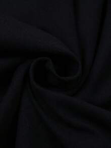 T-shirt unisexe en coton avec imprimé "Angel Virgin", 100% coton, manches courtes, coupe ample, col rond - Noir - Voir 4