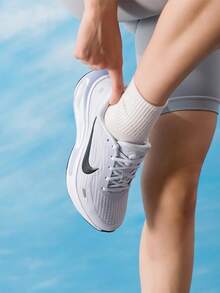 Women's Running Shoes W NIKE JOURNEY RUN 2026 New Breathable Training Running Shoes FJ7765-009 - Blue - View 3