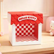 Miniso Hello Kitty Fun House Series Mini Box Pro+, Model Rakitan Adegan Halus dengan Detail yang Baik, Set Ruangan Miniatur, Ornamen Pajangan Meja yang Indah, Mainan Rakitan IP Sanrio Klasik untuk Koleksi (Pengiriman Acak 1 Buah) - MultiWarna - View 8