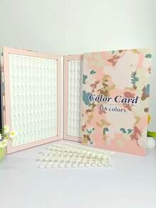 Large Capacity Nail Color Chart Book, Flip-Style Nail Display Album, Gel Nail Polish Sample Storage Album, Professional Use For Nail Salons - Multicolor - View 10