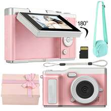 Kamera Digital, Baterai 600mAh, Kamera Digital Definisi Tinggi, Perlengkapan Perjalanan Penting, Kamera Portabel, Kamera Kompak, Desain Ringan, Kamera Modis, Cocok Untuk Pelancong dan Pecinta Fotografi, Dilengkapi Kartu Memori 32GB - X3 (dengan kartu) - View 22