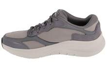 Skechers Arch Fit 2.0 - The Keep - Grey Mens Sneakers - Grey - View 2