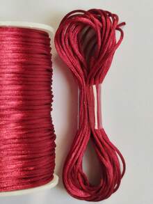 Silk Thread Satin Cord 1mm - 5 Meters Various Colors - Board - View 1