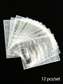 Breathable Double-Sided Adhesive Tape, Suitable For Nail Art Auxiliary Tools, DIY Nail Stickers - Clear - View 3