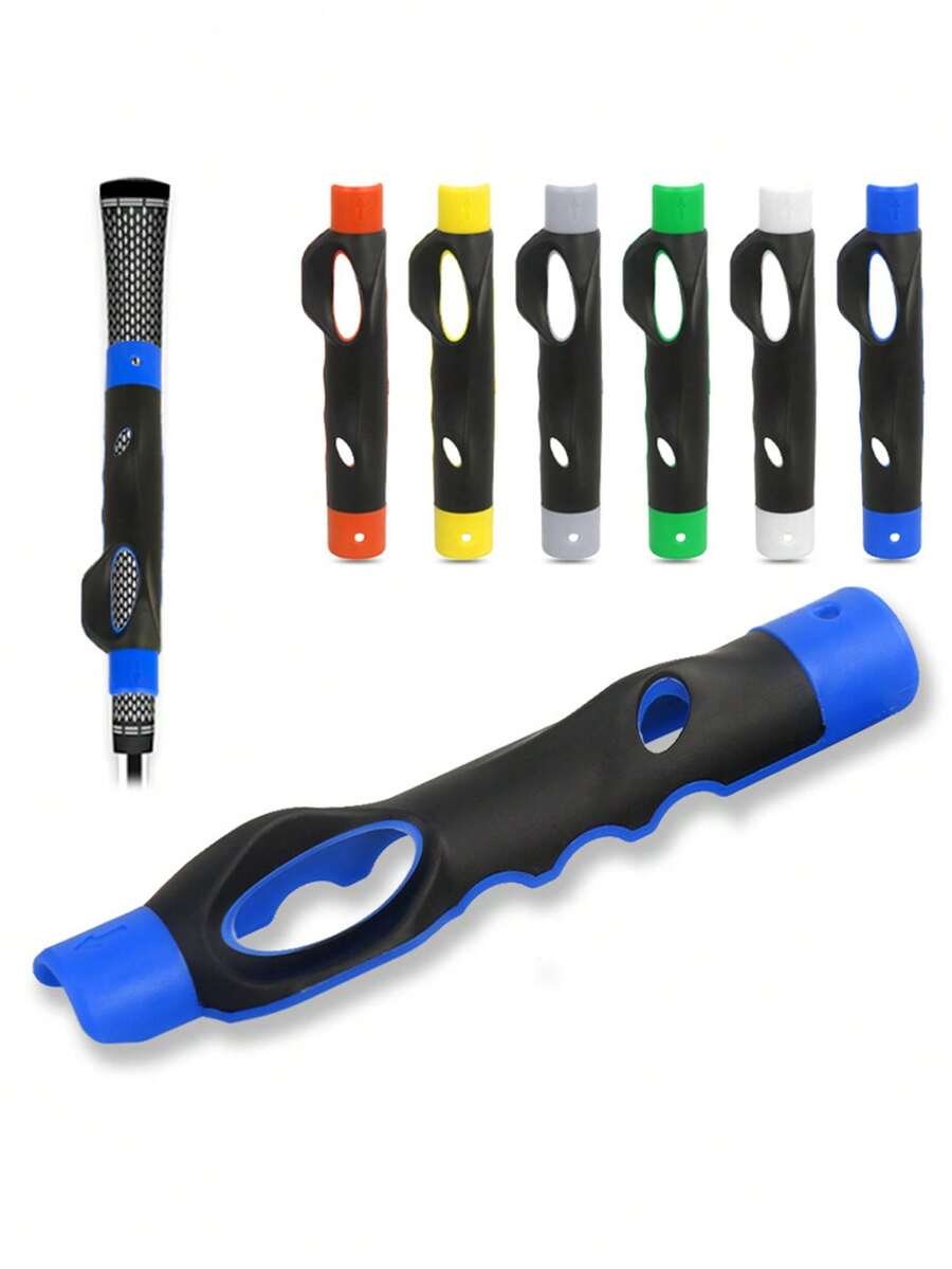 Golf Grip Posture Corrector, Swing Practice Trainer Golf Grip Correction Device - Multicolor - View 1