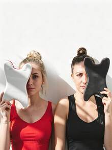 Neck Pillow Neck Relaxation Cupping Pillow Multi-Functional Yoga Support Pillow Meditation And Posture Correction Tool Suitable For Yoga, Pilates And Fitness Training - Multicolor - View 8