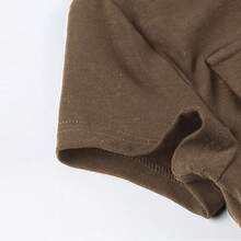 Women Blouses & Shirts - Brown - View 9