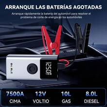 Car Jump Starter - Silver-gray - View 4