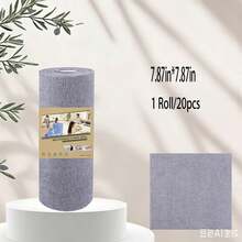 1 Roll/20 Pieces Reusable High Absorbency Microfiber Cleaning Wipes - Highly Absorbent, Durable And Machine Washable Kitchen Towels, Suitable For Dishwashing, Countertop Cleaning, Floor - Multi-Purpose Household Cloth, Modern Square Design, Space Theme Cleaning Supplies, Dish Cloth, Countertop Wipes, High Absorbency Fabric - A - View 14