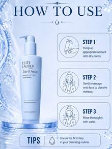Estée Lauder 雅詩蘭黛 Pure Cleansing 卸妝液 30ml 試用裝/200ml 正裝，強效清潔，輕鬆卸除所有彩妝（含防水彩妝），舒緩肌膚，適合所有膚質 - 雅詩蘭黛淺藍卸妝乳 - 查看 10