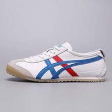 Onitsuka Tiger Women Casual Athletic Shoes - 白藍紅 - 查看 3