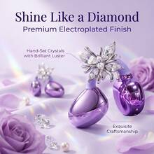2026 New Fashion Butterfly Ear Clips Pink Clip-On Bluetooth 6.0 Earphones Open-Ear Wireless Women's Headphones Non-In-Ear Ear Clip Headphones Fashion Luxury Electroplated HiFi Heavy Bass Long Battery Life Compatible With Iphone Halloween Gift - View 5