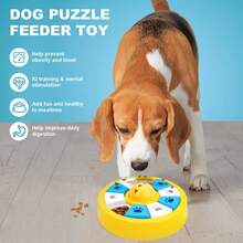 1pc Pet Treat Dispensing Toy, Multi-Layer Pet Puzzle Maze Toy - Multicolor - View 1