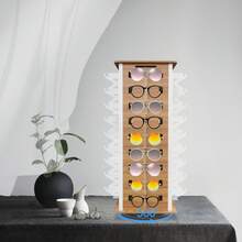 YUNRUX حامل نظارات شمسية دوار، حامل نظارات، رف تخزين نظارات شمسية - 1PC - مشاهدة 8