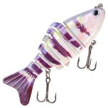 HENGJIA 1件 9.7CM-15G 多節沉水仿生路亞,適用淡水與鹹水鱒魚及鱸魚釣魚 - 彩色 - 查看 13