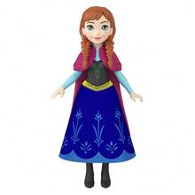 Mattel 冰雪奇緣迷你姊妹玩具套組－艾莎與安娜公主時尚娃娃，女孩角色扮演禮物，細節精緻 - 彩色 - 查看 10