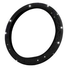 Bling Rhinestone Steering Wheel Cover With Crystal Diamond For Women, Sparkling Car Wheel Protector Universal Fit 15 Inch - Car Steering Wheel Cover - View 15