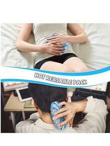 1/2 Cartoon Fabric Ice Pack Foldable Portable Cold And Hot Compress Ice Pack Physical Cooling Therapy Bag Water Injection Ice Pack - View 2