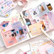 Paket Material Mekanisme Kreatif M5, Setiap Buku Dapat Membuat 10 Pola, Pembuatan Buku Catatan Perencana M5, Digunakan untuk Scrapbooking DIY, Material Perencana, Kerajinan Tangan, Permainan Orang Tua-Anak, Membuat Album Foto, Hadiah Liburan, Hadiah Natal - beraneka warna - View 1
