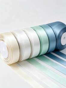 1PC Designer Inspired Ribbon, Classroom Teacher Supplies Ribbons For Crafts, Scrapbook Supplies & Party Supplies, Ideal For Handmade Decorative Bows - A - View 5