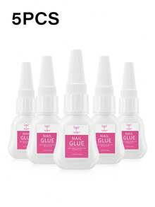 COLOURSMILE Lem Kuku Super Kuat, 1/3/4/5/6pcs/Set 15ml/BotolPerekat Kuku Cepat Kering, Tahan Air dan Tahan Lama, Cocok untuk Kuku Palsu - 1PC - View 10
