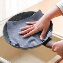 1 Roll/20 Pieces Reusable High Absorbency Microfiber Cleaning Wipes - Highly Absorbent, Durable And Machine Washable Kitchen Towels, Suitable For Dishwashing, Countertop Cleaning, Floor - Multi-Purpose Household Cloth, Modern Square Design, Space Theme Cleaning Supplies, Dish Cloth, Countertop Wipes, High Absorbency Fabric - A - View 9