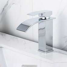 Modern Black, White & Gold 3-Color Bathroom Faucet, Durable Valve Core, Baked Paint Finish, Single Handle Hot & Cold Mixer Tap, Multi-Purpose Faucet For Vanity Sink, Basin, Kitchen And Bathroom - Multicolor - View 14