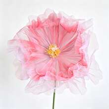 Artificial Large Flower Red Gauze Peony And Peony Simulated Handmade Flower Home Decoration Wedding Stage Photo Props Window Display Decoration - Multicolor - View 38