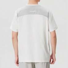Skechers Men's Golf Color-Block Raglan Cooling Quick-Dry Crew Neck Short Sleeve T-Shirt - White - View 3