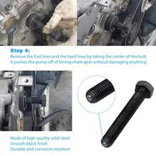 Diesel Engine Injection Fuel Pump Puller Tool Set For BMW M47 M57 - Black - View 7