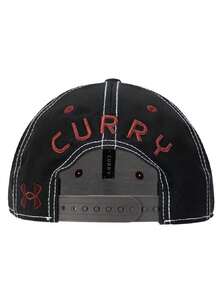 Under Armour Unisex APAC Curry Cap 26 Summer New Embroidered Outdoor Casual Baseball Cap 6014305-001 - Black - View 2