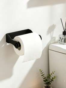 Multifunctional Wall Mount Tissue Roll Holder Available In Long And Short Sizes, Under-Cabinet Hanging Rack For Kitchen Paper Towels And Bath Towels. Versatile Storage Organizer For Kitchen Counter And Bathroom Restroom Space. - Multicolor - View 11