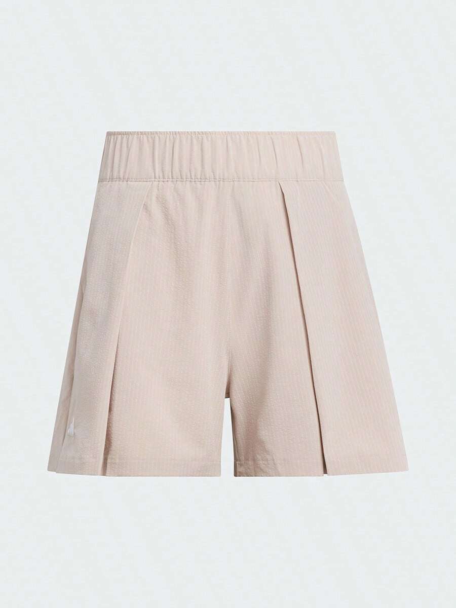 Adidas Spring/Summer Women's Classic Minimalist Comfortable Golf Sports Casual Straight Leg Shorts JC9233 - Miracle Taupe Brown - View 1