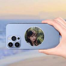 1 pieza Espejo convexo magnético para teléfono, espejo selfie trasero de gran angular giratorio 360°, espejo reflectante universal para lente trasera de teléfono con anillo magnético, adecuado para selfie y grabación de vlog - Multicolor - Ver 9