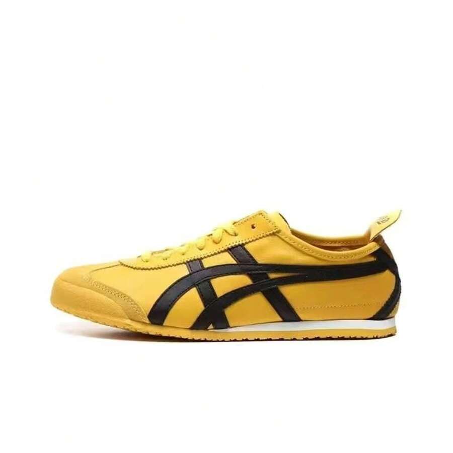 Onitsuka Tiger Women Casual Athletic Shoes - 黃黑 - 查看 1