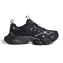 Adidas XLG RUNNER DELUXE Leather Round Toe Comfortable Low-Top Dad Shoes Unisex Black - Black - View 6