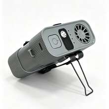 CyberDyer Kipas Pinggang Portabel dengan Lampu LED, Motor Tanpa Sikat 13000-60000 RPM, Dapat Diisi Ulang, 4 Kecepatan, Operasi Senyap, Penjepit untuk Pendinginan Pribadi untuk Berkemah/Konstruksi/Aktivitas Luar Ruangan/Perjalanan - Dipasang di pinggang - View 14