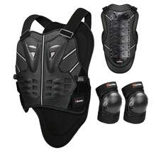 1 Motorcycle Protective Gear Anti Fall Protection Elbow Protection Off-Road Outdoor Sports Riding Protective Gear Chest Back Elbow Protection Essential Gift For Male And Female Riders - Multicolor - View 2