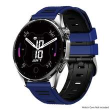 22mm Silicone Strap Compatible With Huawei GT 6/5/4 Pro 46mm Sport Band For Venu 4 45mm Forerunner 265 255 570 47mm Vivoactive4 Strap - 22mm - View 16