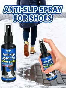 Ice Surface Anti-Slip Spray, A Set Of Anti-Slip Equipment Suitable For Rainy And Snowy Days, Essential Gear For The Rainy Season, Solves The Risk Of Slipping, Shoe Sole Anti-Slip Spray For Daily Travel On Slippery Surfaces, Convenient And Easy To Carry - Anti-slip Shoe Spray - View 2