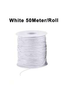 Bracelet String 1/2/3Pcs 164Feet Elastic String For Bracelet DIY Crafts, 1mm Stretchy Cord For Jewelry Making Sewing Necklace Beading - 1mm Elastic Cord - View 15