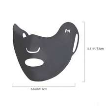 1pc Moiran Summer Ice Silk Face Mask, Comfortable Material Non-Irritating To Skin, Fits Face Contour Closely, Balances Protection And Aesthetics, Unisex, Suitable For Running, Cycling, Hiking And Other High-Intensity Outdoor Activities, Sun Protection While Ensuring Breathability, Women's Face Mask/Breathable Face Mask/Breathable Mask - Conventional - View 8