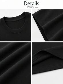 Women T-Shirts - 黑色 - 查看 4